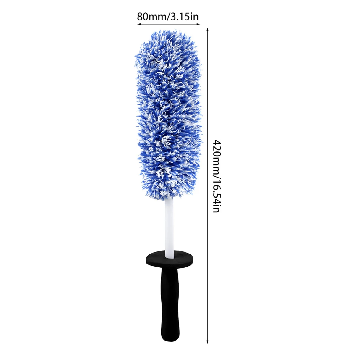 Car Alloy Wheel Cleaning Brush – Soft Microfiber Tire & Rim Cleaning Brush
